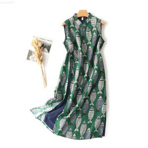 Urban Sexy Dresses 2023 Summer New Simple Green Chinese Style Cheongsam Improved Summer Casual All-match Temperament Women Long Dress Free Shipping L230711
