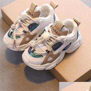 Sneakers Girls Childrens Boys Baby Mesh Breathable Kids Shoes Toddler Girl Flats Outdoor Sneaker 221024 Drop Delivery Maternity Dhfsr