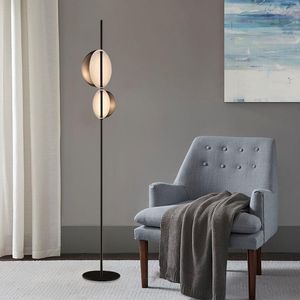 Golvlampor Industrilampa Lampe Pied Fristående Modern Arc Sovrumslampor Glaskula