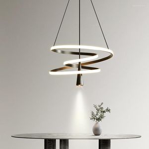 Chandeliers Modern LED Spotlight For Dining Room Living Kitchen Bedroom Pendant Lamps Indoor Decor Home Lights