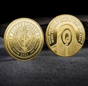 Arts and Crafts Wholesale of Q-coin virtual coin commemorative badges in Europe and America