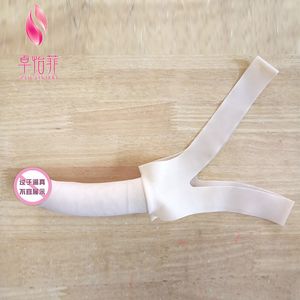 Sex Toys For Couples Men's Sexy Underwear Men's Natural Latex Sexy Pants Perspective Belt Penis Cover T-Back Adult Toys Sex Tools for Men Pussy 230710