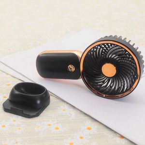 Electric Fans Cameras Mini Fan With Base New Style Simple Desktop Mobiltelefon Holder Fan Portable USB Raddbar Electric Fan