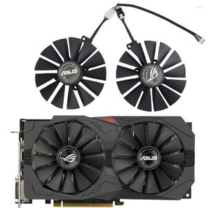 Bilgisayar Soğutma 95mm PLD10010S12H RX580 470 Grafik Kartı Soğutma Fanı Asus Rog Strix GTX 1050 1080 Oyun GTX1050TI 1080TI GUP