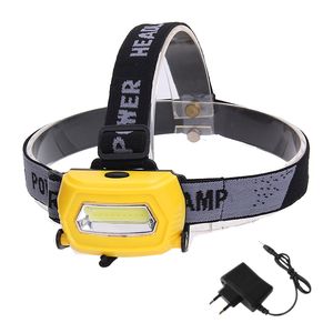 LED-strålkastare Uppladdningsbara löpstrålkastare USB 5W Strålkastare Perfekt för fiske Promenader Camping Läsa Vandring