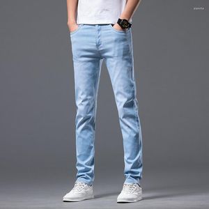 Men's Jeans 6 Color Stretch Skinny Spring Korean Fashion Casual Cotton Denim Slim Fit Pants Male Trousers Brand