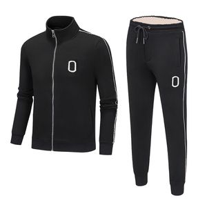 Tute da uomo Set Designer Abbigliamento sportivo Felpe con cappuccio Giacche Tute sportive Jogger Cerniera di alta qualità per Autunno Inverno Moda Casual Tute spesse