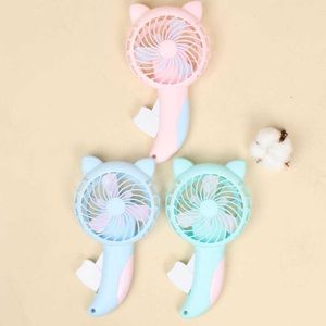 Electric Fans Cameras Summer Mini Cooling Air Conditioner Hand Pressed Small Fan Dormitory Student Mini Portable Handheld Manual Kids Children Fan