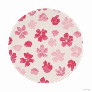 Mouse Pads Wrist Sakura Pattern Mouse Pad Washable Computer Gaming Mouse Pad Non-Slip Base Desk Mat for Office Home R230711