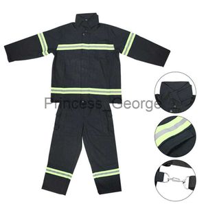 Inne Odzież Sprzęt przeciwpożarowy Trudnopalne Ognioodporne Żaroodporne Strażacy Odzież ochronna Płaszcz odblaskowy Spodnie Odzież ognioodporna x0711