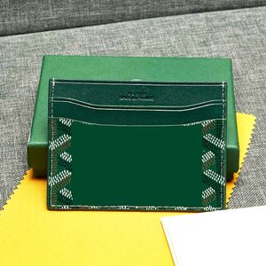 Go Yard Walletpop Leather Wallets Designer Card Card Card Purse Men Card Package Coin Purse Go Yard WalletsカードホルダーFashions Holders 194