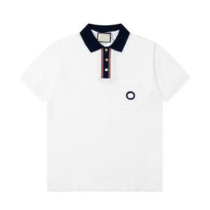 2 新ファッションロンドンイングランドポロシャツメンズデザイナーポロシャツハイストリート刺繍印刷 Tシャツ男性夏の綿カジュアル Tシャツ #1205