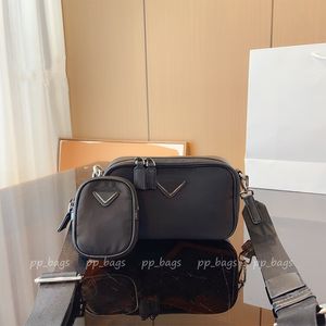 Tasarımcı kamera çantaları moda erkekler messenger çantaları klasik çapraz vücut erkekler crossbody iki-one bayanlar