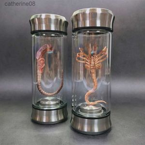 Alien Jar Xenomorph Specimen Facehugger Embryo Glass Jar Movie Prop Replica L230711