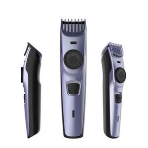 Aparador de cabelo profissional elétrico digital recarregável máquina de cortar cabelo baixo ruído masculino sem fio corte de cabelo elétrico ajustável