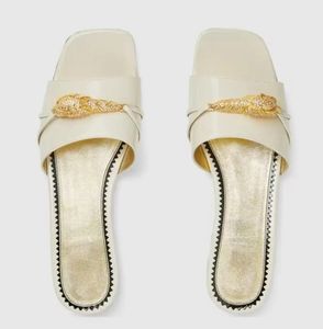 Sandal Kadın Terlik Daireleri Sandal Kadınlar Slayt Sandal Donanımı Orijinal Deri Açık Toe Lüks Tasarımcı Sandaletleri Kutular Fabrika Satış