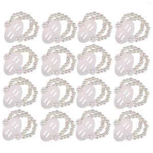 Миски 16pcs Elastic Pearl Forl Frunt