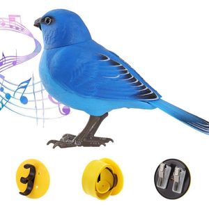 Electric RC Animals Decorative Fake Birds Electric Toys Realistic Animal Outdoor Decorations Simulation Making Sounds Tree 230711