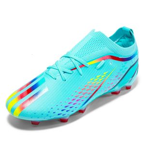 Safety Shoes Mens Soccer Shoes Superfly TFFG Krampon Field Grass Sneakers Non-slip Training Futsal Kids Chuteira Society Football Boots 230711