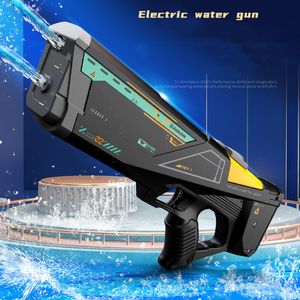 Gun Toys Summer Double Spray Fully Automatic Electric Water Gun Toy Children's Large Automatic Water Spray GunElectric water gun 230710