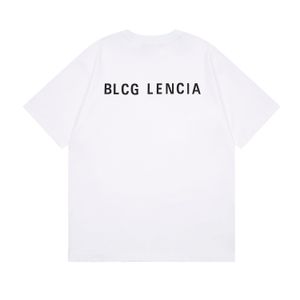 BLCG LENCIA 2023 夏新 250 グラム綿 100% 生地 Tシャツ男性高品質プリントカラードロップスリーブルーズ Tシャツオーバーサイズトップス 2023221