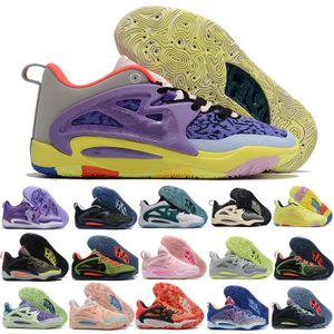 Mens KD 15 XV Durant Basketball Shoes Twist KD15 Kevins Green Orange Stars Aunt Pearls Pink Deep Royal Blue 17 Letters Chinese Red Purple Sports Trainers Outdoor Shoe
