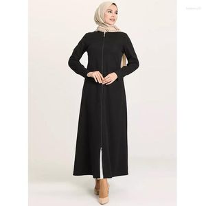 Etnik Giyim Abaya Dubai Türkiye Müslüman Moda Hijab Elbise Kaftan İslam MAXI MAXI KURULLAR VESTIDO COBE MUSULMAN DE MODES 565