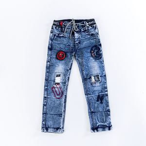 Jeans IENENS Autumn Boy s Clothes Kids Cowboy Pants Children Casual Denim Clothing Bottoms Trousers Baby Boy Stretch Jean 230711