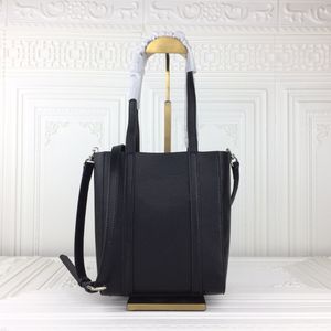 Bolso tote pequeño Everyday en cuero negro liso para mujer, bolso de mano de diseñador de lujo, bolsos de hombro, bolsos de mano