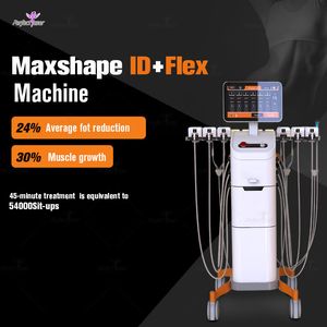 MAXSHAPE 2-i-1 Slimming Body Shaping Device med Flex ID MDS Technology 4 Channels 3 Modes Revitalisera din kroppsmuskel toning skulptur fettförbränning hudstramning