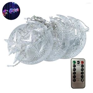 Strings Star Fairy Light Creative Remote Control Long Service Life Moon LED String Party Decor