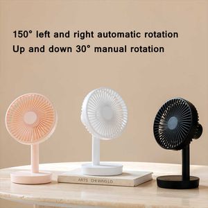 Electric Fans Cameras Rechargeable Desk Fan Portable USB Fan Adjustable Cooling Fan Mute Speed Adjustment Ultra Quiet Suitable For Home Office