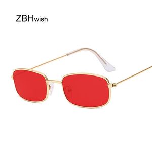 Cute Sexy Rectangle Sunglasses Woman Retro Small Black Red Pink Cateye Sun Glasses Female Vintage Shades For Woman