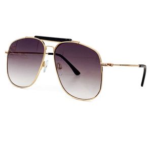 Damen-Sonnenbrille für Herren, Sommer, Luxus-Sonnenbrille, rechteckig, Vollformat, optional, Top-Qualität