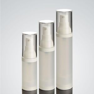 Flacone Airless all'ingrosso Flacone per lozione per pompa a vuoto satinato / opaco utilizzato per bottiglie riutilizzabili da viaggio 20 ml 30 ml 50 ml 100 pz / lotto Vgawo