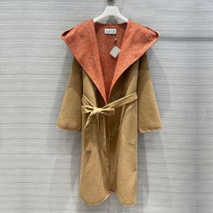 Womens Coat Designer Lapel Pocket Wool Blend Outerwear Winter Lady Slim Outfit Long Trench Jacket Di_girl Di_girl