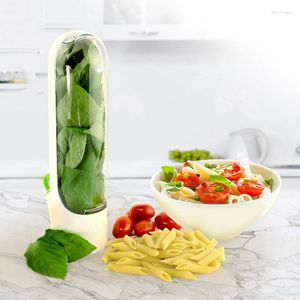 Bottiglie di stoccaggio Premium Keeper Fresh-keeping Cup Container Verdure Fresh Saver Keeping Green per utensili da cucina