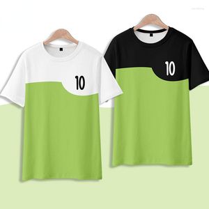 Men's T Shirts Kids Boys Girls Anime Ben10 T-shirt Short Sleeved Shirt For 1 2 3 4 5 6 7-14 Year Children Party Clothing Tees Tops