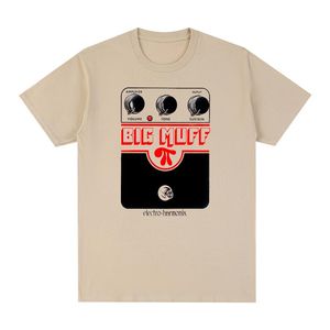 Calças Big Muff Camiseta Guitar Pedal Effect Shoegaze Algodão Camiseta Masculina Nova Camiseta Feminina Tops