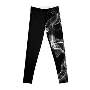 Spodnie Active Smoke -- Czarno-białe 2 legginsy Gym Woman Women Odzież sportowa