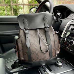 Mochila de designer de luxo para mulher, nova bolsa de viagem, bolsa de livros masculina, bolsa de computador de grande capacidade, mochila escolar, moda impressa