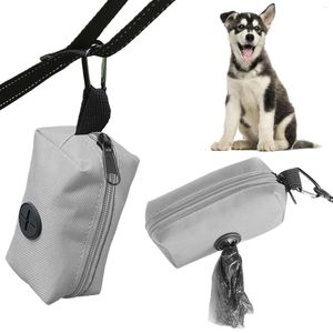 Capas para assento de carro para cachorro, dispensador de saco de cocô com fivelas, abertura grande, suporte para resíduos de animais de estimação, durável e leve para coleira