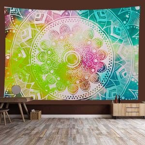 Tapestries Tapestry Decor Chic Wall Floral Background Livingroom Decoration Hanging Cloth