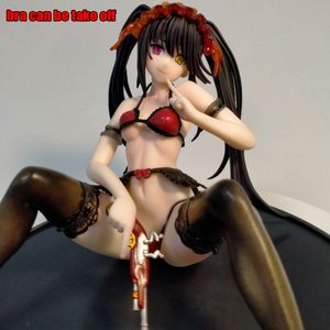 Giochi di film Figura di Anime giapponese Date A Live Kurumi Tokisaki Nightmare PVC Anime Girl Figure Toy Modello per adulti Doll Gift