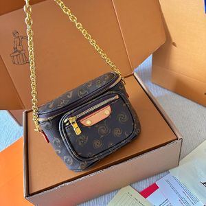 Designer Crossbody Fashion Simple Small Classic Bag Axel Bag Luxury Brand Womens Leather Caviar Chain Mobile Telefonhandväskor CJD2307112