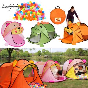 Toy Tents Ball Pool For Children Play Tent Toys Kids Ocean Balls Garden House Foldbar Playpen Tunnel 230711