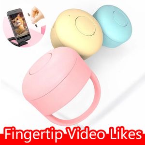 New Bluetooth fingertip video controller short video flipping browsing like device mobile remote control ringer