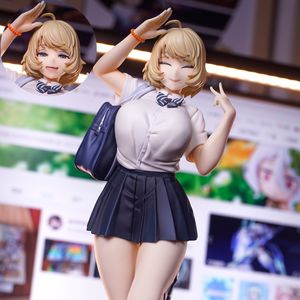 Jogos de filmes 26cm Hobby sakura Hso-toys Atsumi Chiyoko Campus Estilo JK Uniform Ver PVC Figura de Ação Estátua de Brinquedo Coleção para Adultos Modelo Boneca