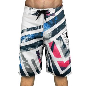 Badeshorts Herren Badeshorts Rot Herrenmode Freizeit und Fiess Sport Fünf Herren Badehose Lang Blau Boardshorts Herren