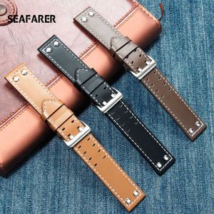 Calfskin Leather Watchband Quick Release Watch Strap Band Hamilton H70595593 H70655733 Khaki Field 22mm 20mm